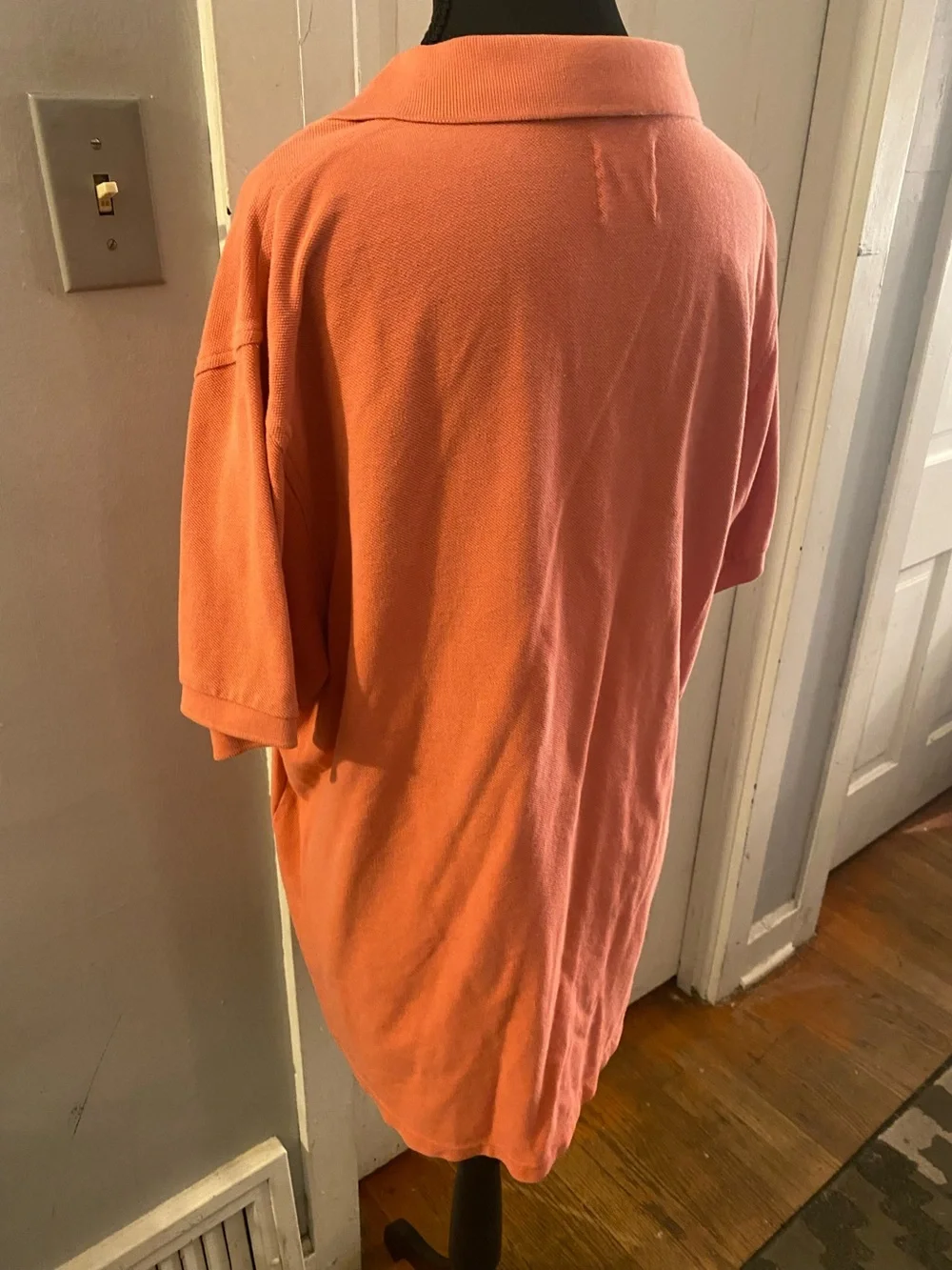 J. Crew Coral Short-Sleeve Polo